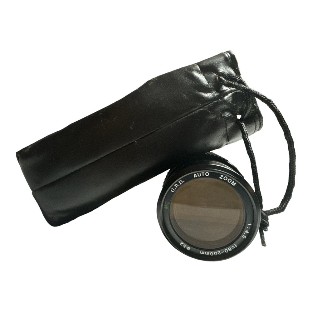 🔥 G.P.D.  GPD MC 52mm 80-200mm f/4.5 Auto Macro Zoom Camera Lens 🔥